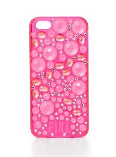 Victoria's Secret PINK iPhone 5 Pink Crystal Case, NEW!: Cell Phones & Accessories