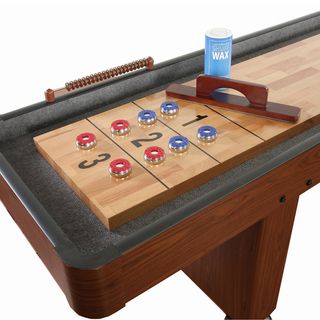 Hathaway Dark Cherry 9 foot Shuffleboard Swim Time Other Game Tables