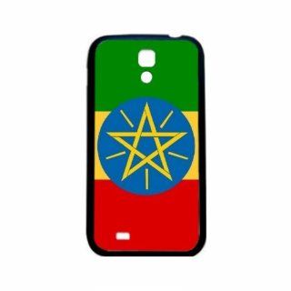 Ethiopia Flag Samsung Galaxy S4 Black Silcone Case   Provides Great Protection Cell Phones & Accessories