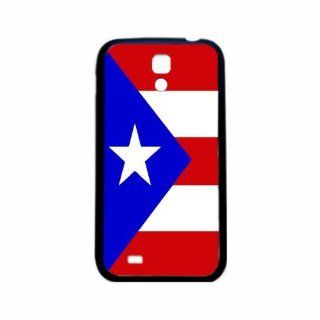 Puerto Rico Flag Samsung Galaxy S4 Black Silcone Case   Provides Great Protection: Cell Phones & Accessories