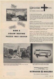 1956 Cranbrook School for Boys Bloomfield Hills MI Kewanee LM 800 Boiler Print Ad (Memorabilia) (57801)  