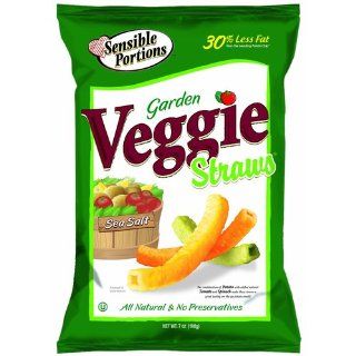 Sensible Portion Garden Veggie Straws Lightly Salted, 20 Oz (1.25lb)567g. : Potato Chips : Grocery & Gourmet Food
