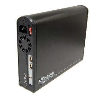 5.25" Aluminum Firewire/1394A External Enclosure for IDE Optical Drive Only (Black): Computers & Accessories