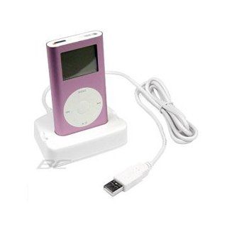 Brand New USB Sync and Charging Docking Cradle Desktop Charger for Apple Ipod Mini Nano Video Photo 3G 4G 5G : MP3 Players & Accessories