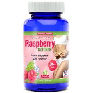 Raspberry Ketones, appetite suppressant, diet capsules for men and women. Best diet supplement for fast results. Guaranteed pure raspberry ketones, developed and manufactured in the USA for perfect dosage. 60 capsules: a Full 30 day supply.: Health & P
