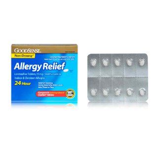 Good Sense Allergy Relief Loratadine Tablets, 10 mg, Antihistamine, 30 Count: Health & Personal Care