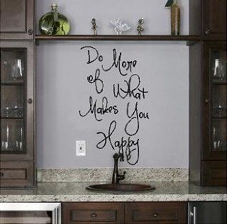 Do More of What Makes You Happy (M) wall saying vinyl lettering home decor decal stickers quotes  