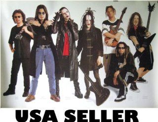 Monsters of Rock 90s OOP POSTER 31 x 21 Dimebag Darrell Marilyn Manson Twiggy Ramirez Ozzy Osbourne Tony Iommi (sent FROM USA in PVC pipe) : Prints : Everything Else