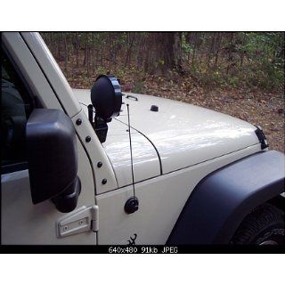 AntennaX Black Billet (14 inch) Antenna for (07 thru 14) Jeep Wrangler JK: Automotive