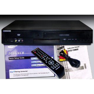 Samsung DVD V9800 Tunerless 1080p Upconverting VHS Combo DVD Player (2009 Model): Electronics