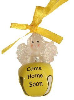 Come Home Soon Angel Jingle Buddies Christmas Ornament   Decorative Hanging Ornaments