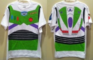 Disney Store/Disney Parks Authentic Toy Story 3 Buzz Lightyear Costume T Shirt (Size 5/6 Small): Clothing