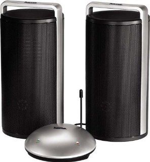 Hama Funklautsprecher Funkboxen, stereo, drahtlose Lautsprecher, Reichweite bis zu 100m: Audio & HiFi
