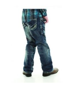 B. Tuff Western Denim Jeans Boy Torque Bootcut 14 Reg Med Wash BJTRQE: Clothing