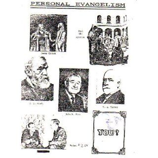 Personal Evangelism Course Syllabus [Fall 1989] (Baptist Bible College): Not specified: Books