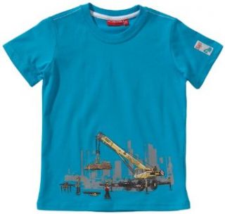 Salt & Pepper Jungen T Shirt 3912174, Gr. 104, Blau (karibikblau): Bekleidung