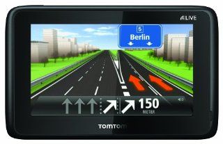 TomTom GO LIVE 1005 Navigationssystem (13 cm (5 Zoll) Fluid Touch Display, HD Traffic, Google, Bluetooth, Parkassistent, Europa 45): Navigation & Car HiFi