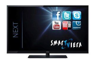 Panasonic TX L50BLW6 126 cm (50 Zoll) LED Backlight Fernseher, EEK A+ (Full HD, 100Hz blb, DVB S/T/C, WLAN, DLNA, Web Browser, Smart VIERA und HbbTV) schwarz: Heimkino, TV & Video