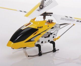 Syma S107G MINI USB RC Hubschrauber/Helikopter 3 CH GYRO RTF Metall(GELB) von Koolertron: Spielzeug