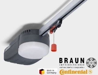 Garagentorantrieb Braun Luxury EH 3100 R inkl. Funkhandsender und Zubehr / fr Schwing  und Sektionaltore geeignet: Baumarkt