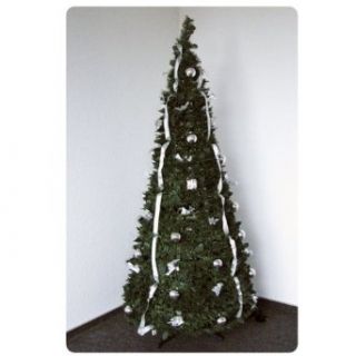 Weihnachtsbaum 1,8m geschmckt und beleuchtet grn silber: Beleuchtung