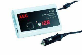 AEG 97110 Pocket Spannungswandler Si 150 mit LED Display, 150 Watt und USB Ladebuchse   inklusive iPod Ladekabel, CE: Auto