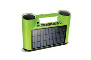 Soulra Rukus Bluetooth Soundsystem mit Solarmodul fr Mobilgerte grn: Heimkino, TV & Video