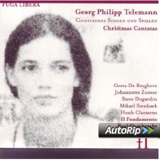 Georg Philipp Telemann: Geistliches Singen und Spielen   Weihnachtskantaten (TWV 1:301 / 1:612 / 1:1174 / 1:1451): Musik