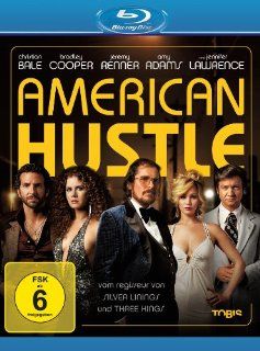 American Hustle [Blu ray]: Christian Bale, Bradley Cooper, Amy Adams, Jeremy Renner, Michael Pena, Alessandro Nivola, Jennifer Lawrence, David O. Russell: DVD & Blu ray