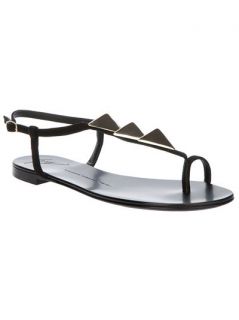 Giuseppe Zanotti Design Buckled Flip Flop