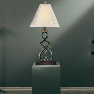 36 H Table Lamp with Bell Shade