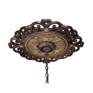 Metropolitan by Minka Zaragoza Ceiling Medallion in Golden Bronze