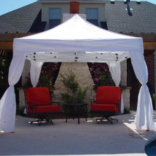 King Canopy 10 x 10 ft. Duralite Instant Canopy with Side Walls
