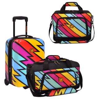 Loudmouth by Travelers Choice Captain Thunderbolt 3 piece Carry on