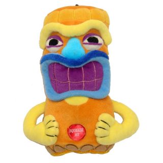 Hip Doggie Large Tiki Toy with Party Sound   Gold   Toys