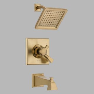 Delta Dryden T17451 CZ Monitor 17 Series Wall Mount Tub and Shower Trim Set   Bathtub Faucets