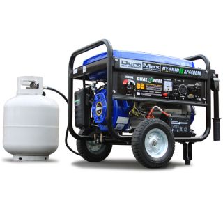 DuroMax Duel Fuel 4,400 Watt Hybrid Propane/ Gasoline Portable