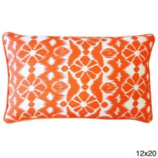 Taylor Marie Mandarin Orange and Natural Chevron Pillow Cover (18 x 18