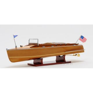 Old Modern Handicrafts Christ Craft Medium Runabout Model Boat