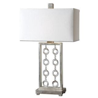 Caldaro 30 H Table Lamp with Bell Shade by Uttermost