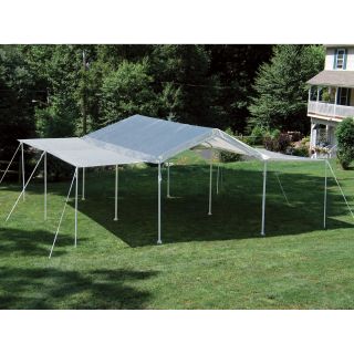 ShelterLogic 2-in-1 MAX AP Canopy — 20ft.L x 10ft.W, Canopy and Event Tent, Model# 25715  Max   1 3/8in. Dia. Frame Canopies