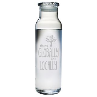 Think Globally Act Locally Water Bottle   Shopping   Great