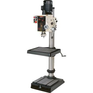 JET 20in. Geared Head Drilling & Tapping Press, Model# GHD-20PFT  Drill Presses