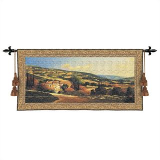 Fine Art Tapestries Cityscape, Landscape, Seascape My Villa in Tuscany