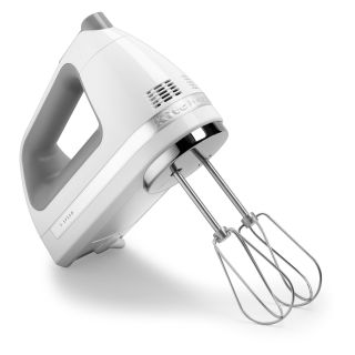 KitchenAid KHM7210WH 7 Speed Digital Hand Mixer   White   Mixers