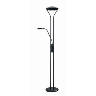 Lite Source Torchiere Floor Lamp and Reading Light Combination