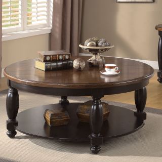 Riverside Delcastle Round Cocktail Table