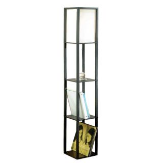 Zipcode Design Etagere 62.8  H Floor Lamp with Square Shade