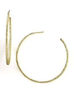 Dominique Cohen Textured Hoop Earrings