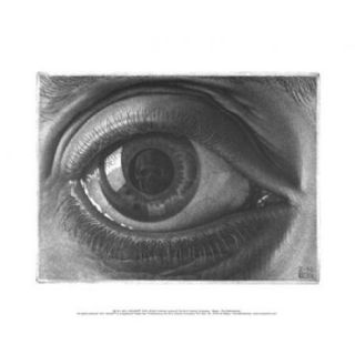 Eye, c.1946 Poster Print by M.C. Escher (14 x 11)